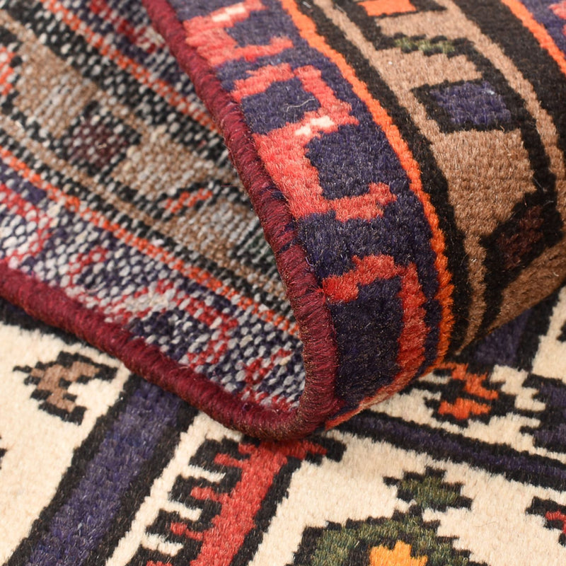 Persisk tæppe - Nomadisk - 122 x 74 cm - flerfarvet