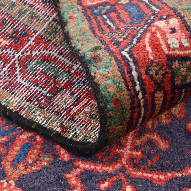 Persisk tæppe - Nomadisk - 128 x 81 cm - lysrød