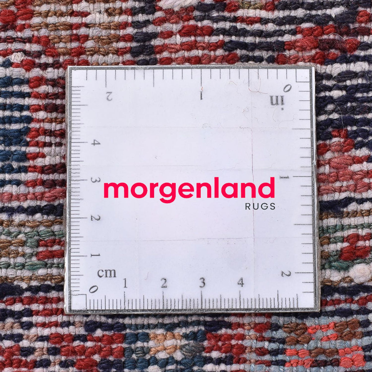 Persisk tæppe - Nomadisk - 128 x 81 cm - lysrød