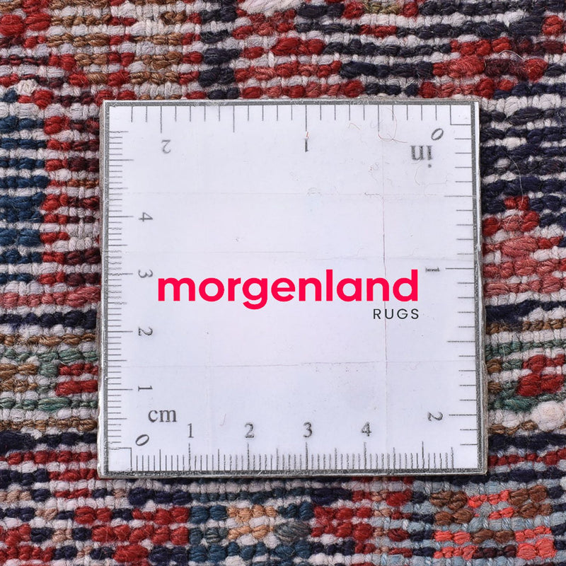 Persisk tæppe - Nomadisk - 128 x 81 cm - lysrød