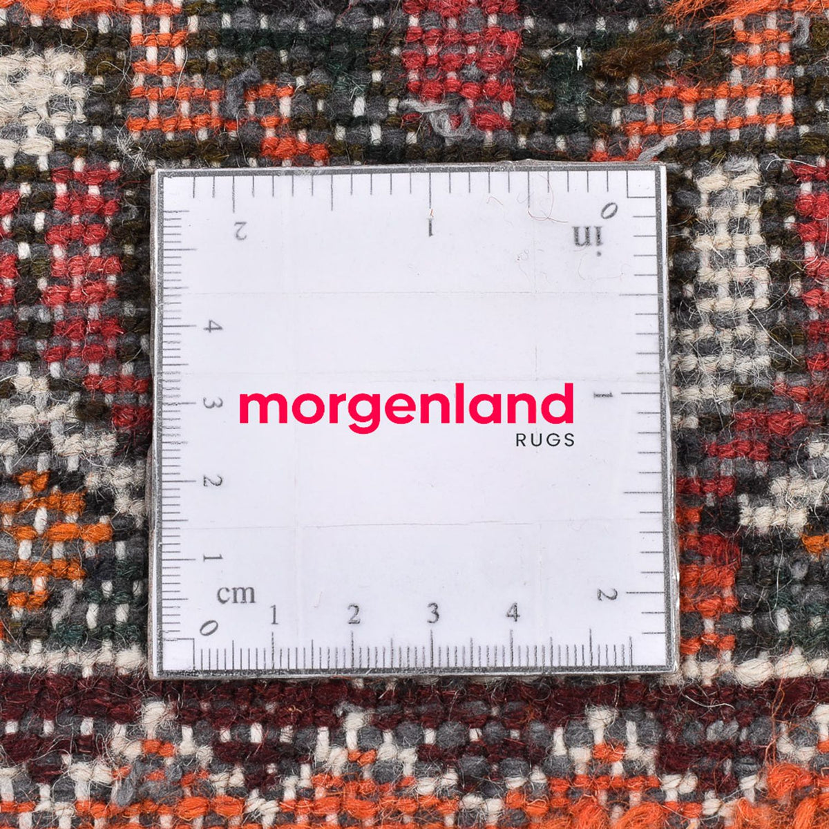 Persisk tæppe - Bijar - 127 x 78 cm - lysrød