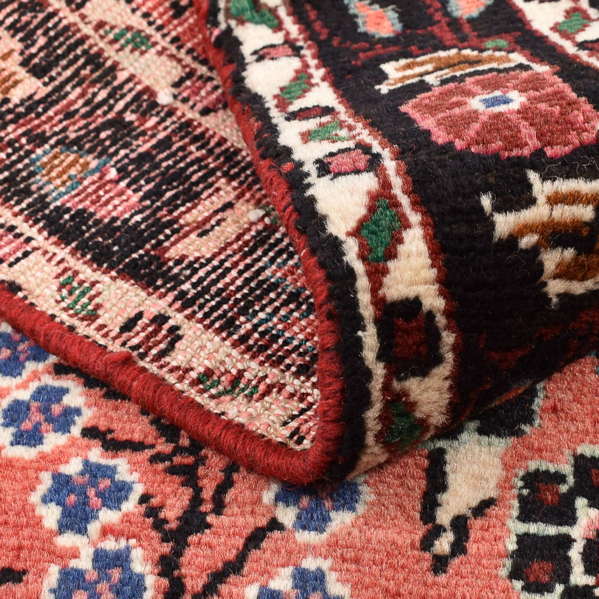 Persisk tæppe - Nomadisk - 139 x 77 cm - lysrød