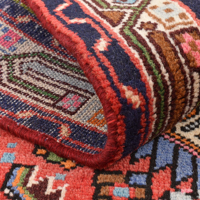 Persisk tæppe - Nomadisk - 134 x 81 cm - rød