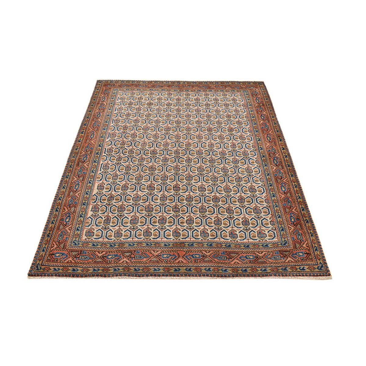 Persisk tæppe - Classic - 218 x 158 cm - sand