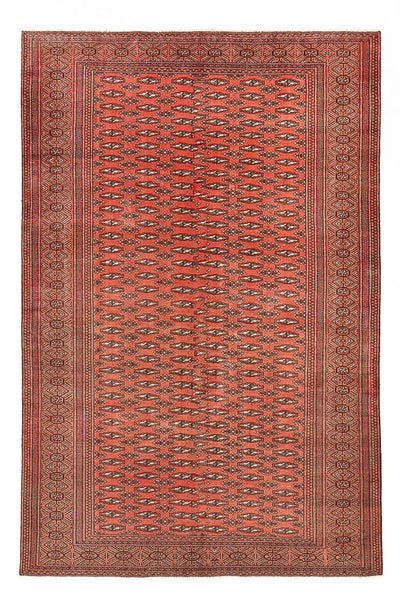 Turkaman-tæppe 191x289cm - Persisk tæppe - rød