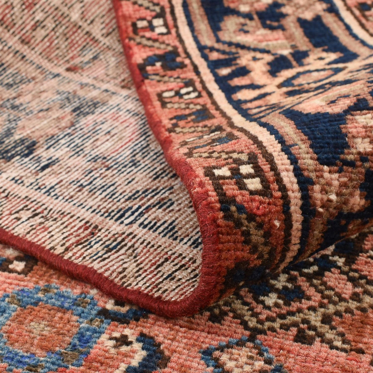 Persisk tæppe - Nomadisk - 198 x 145 cm - rust