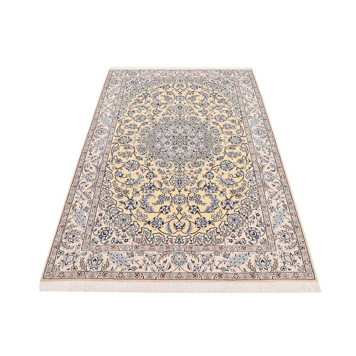 Persisk tæppe - Nain - Royal - 210 x 132 cm - beige