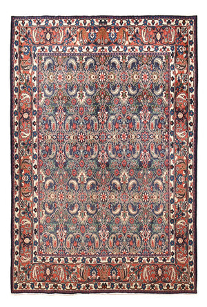 Persisk tæppe - Classic - 290 x 196 cm - mørkerød