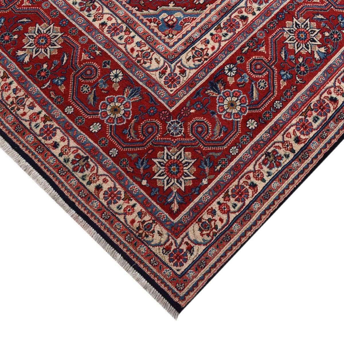Persisk tæppe - Classic - 428 x 306 cm - mørkerød