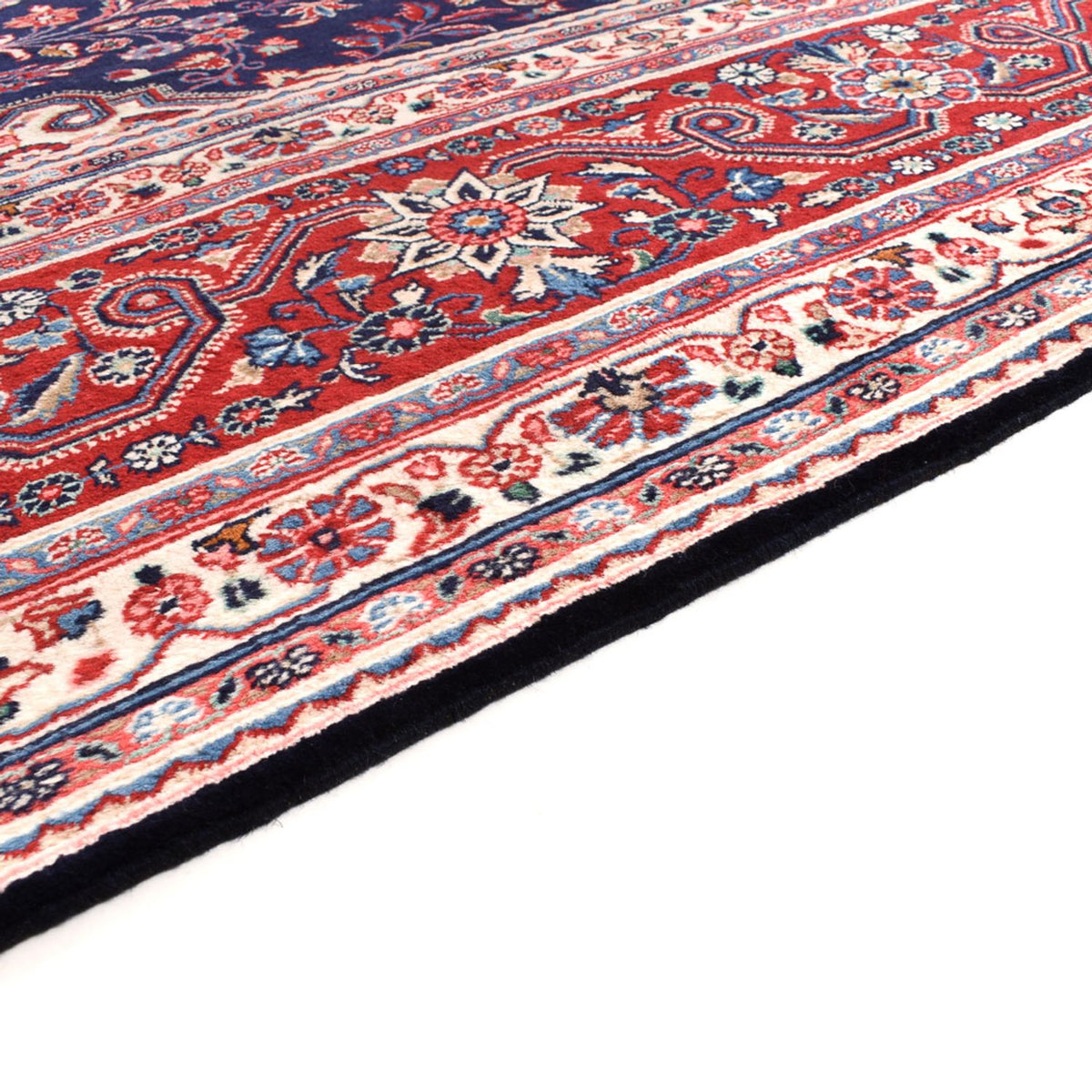 Persisk tæppe - Classic - 428 x 306 cm - mørkerød
