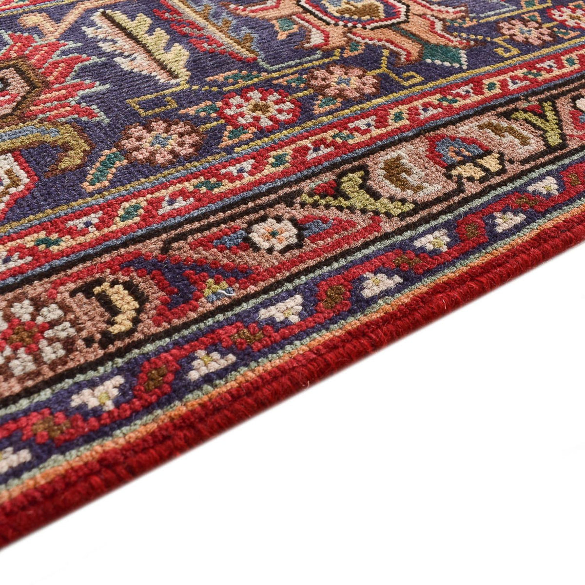 Persisk tæppe - Tabriz - 339 x 244 cm - rød