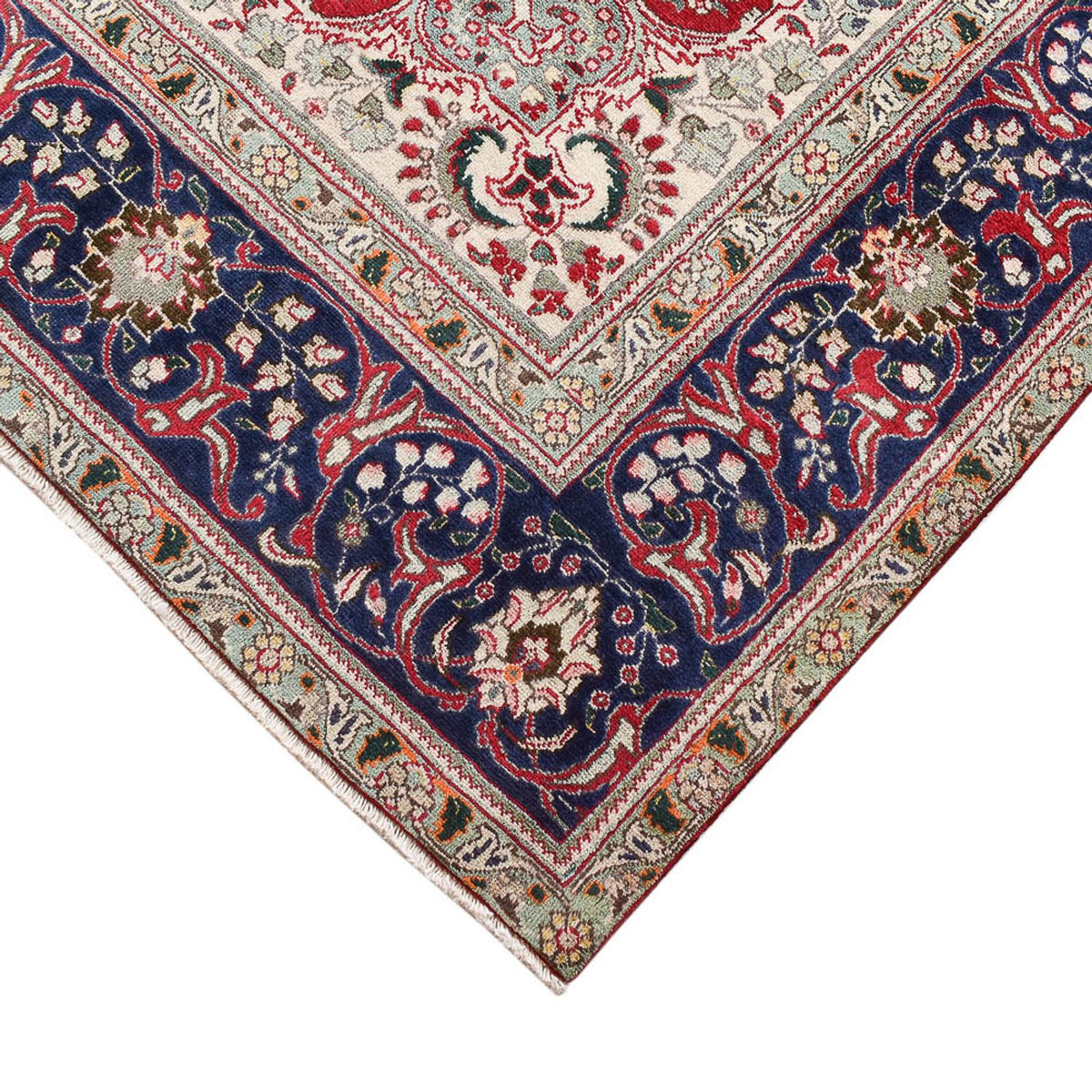 Persisk tæppe - Tabriz - 326 x 239 cm - rød