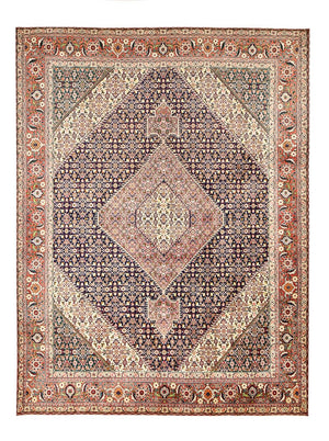 Persisk tæppe - Tabriz - 387 x 295 cm - mørk beige