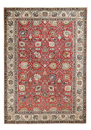 Persisk tæppe - Tabriz - 330 x 226 cm - rød