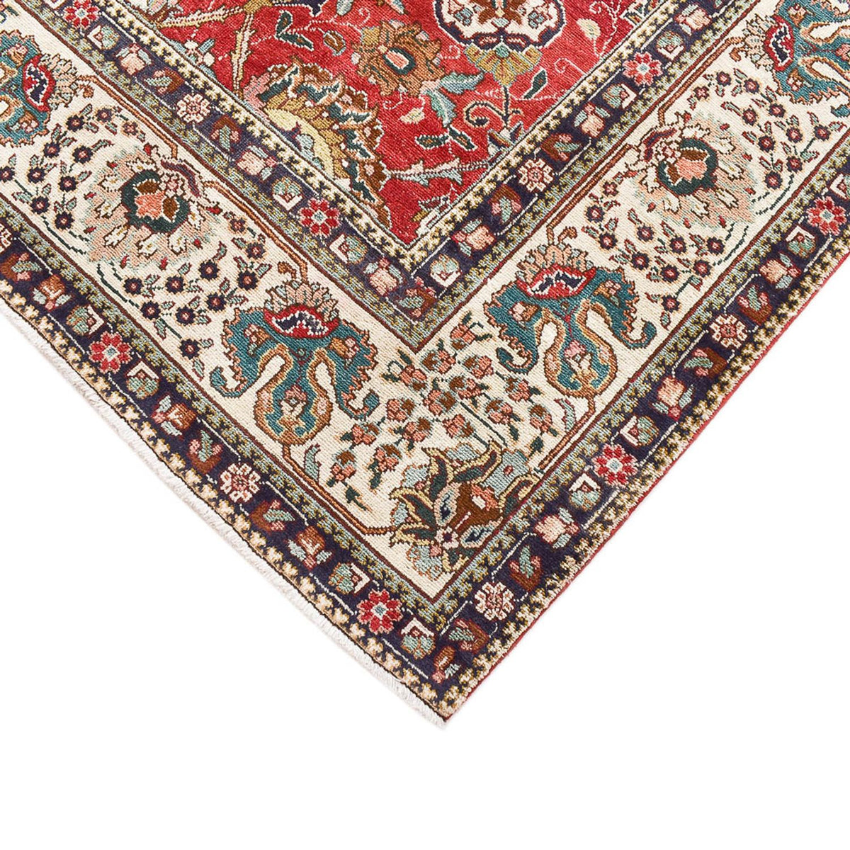 Persisk tæppe - Tabriz - 330 x 226 cm - rød