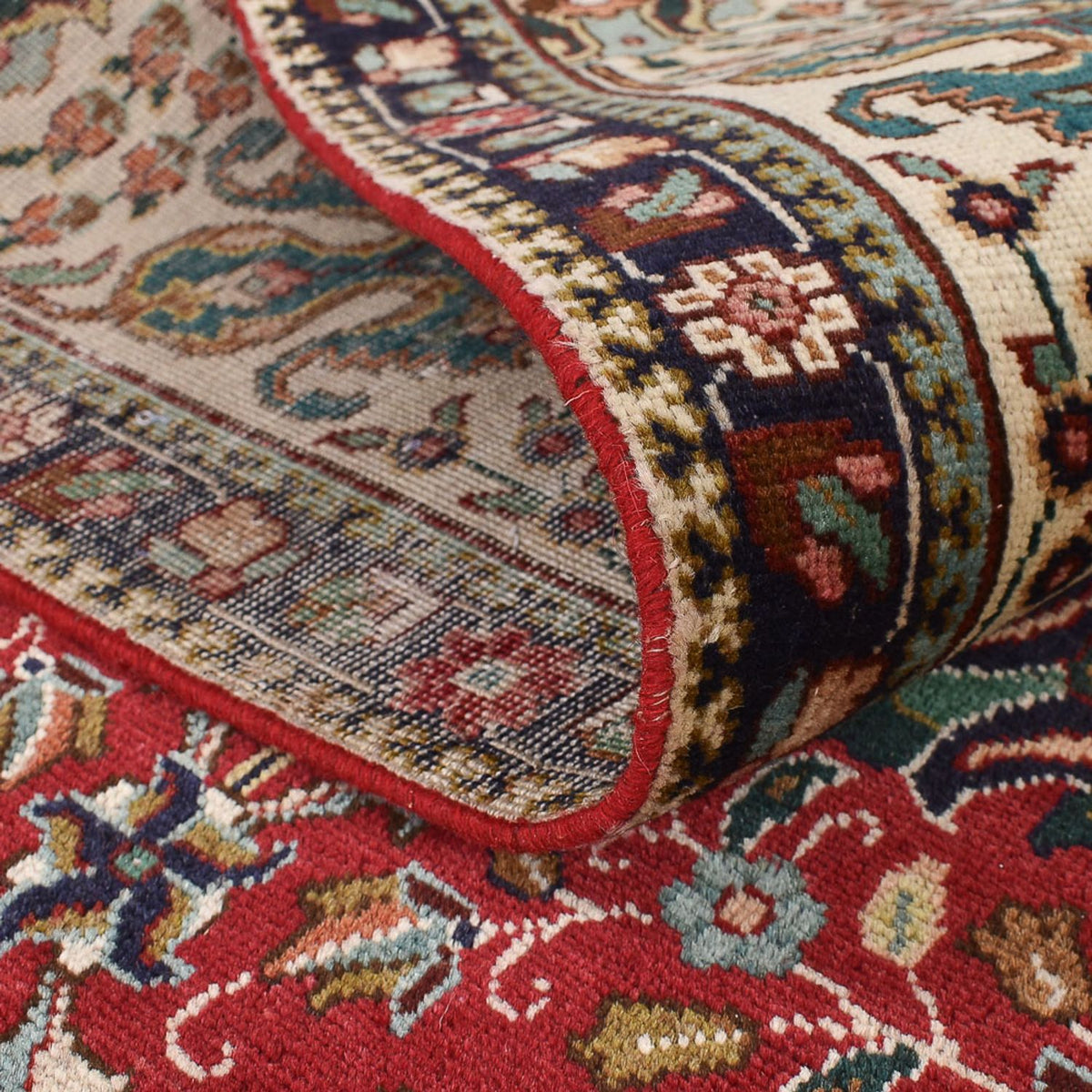 Persisk tæppe - Tabriz - 330 x 226 cm - rød