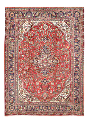 Persisk tæppe - Tabriz - 339 x 248 cm - rød
