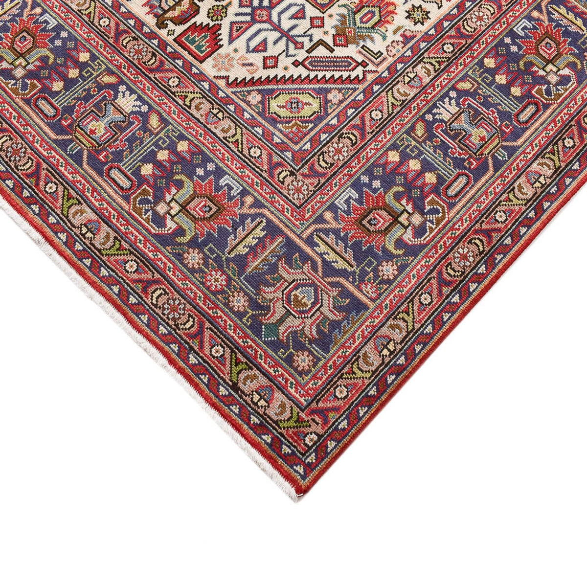 Persisk tæppe - Tabriz - 339 x 248 cm - rød