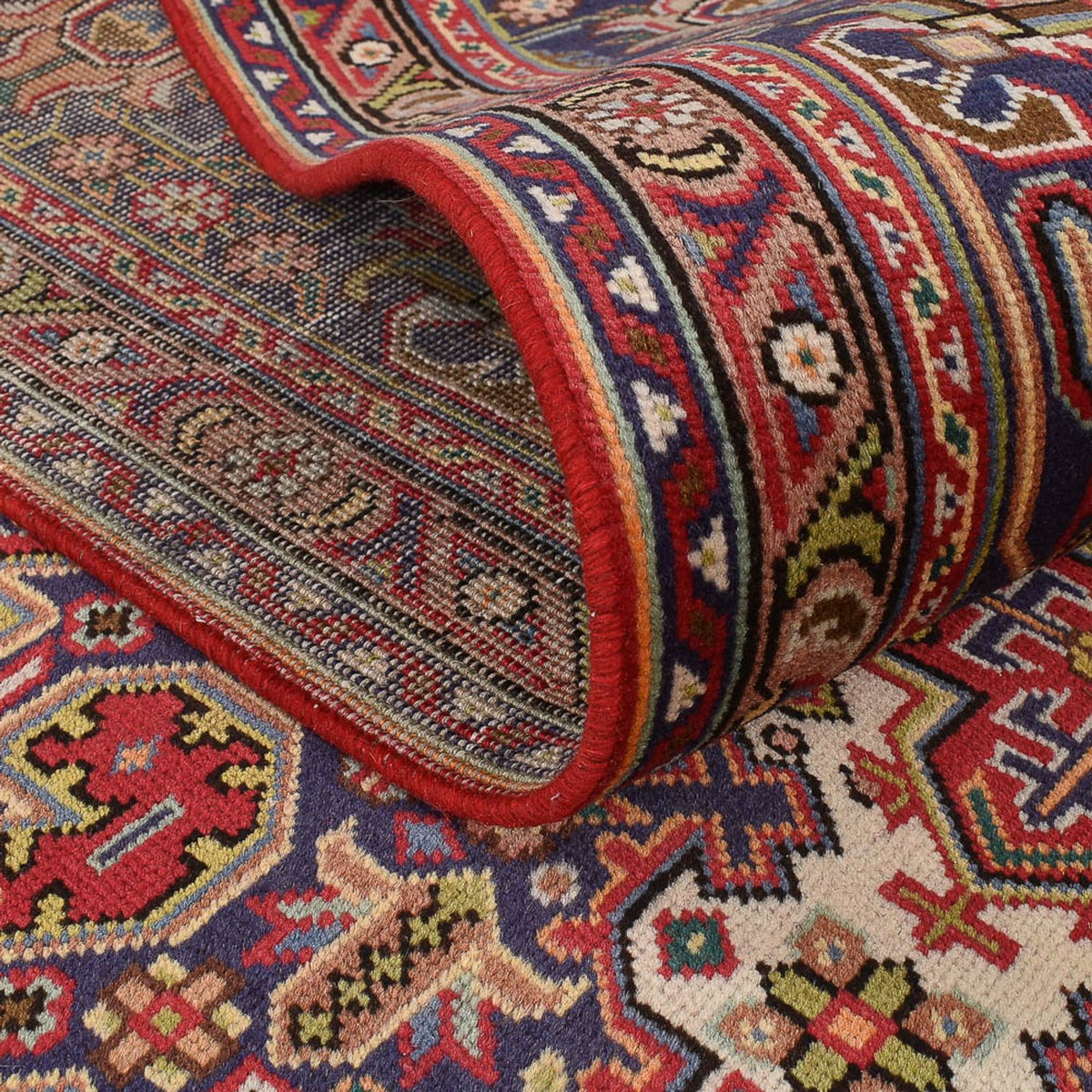 Persisk tæppe - Tabriz - 339 x 248 cm - rød