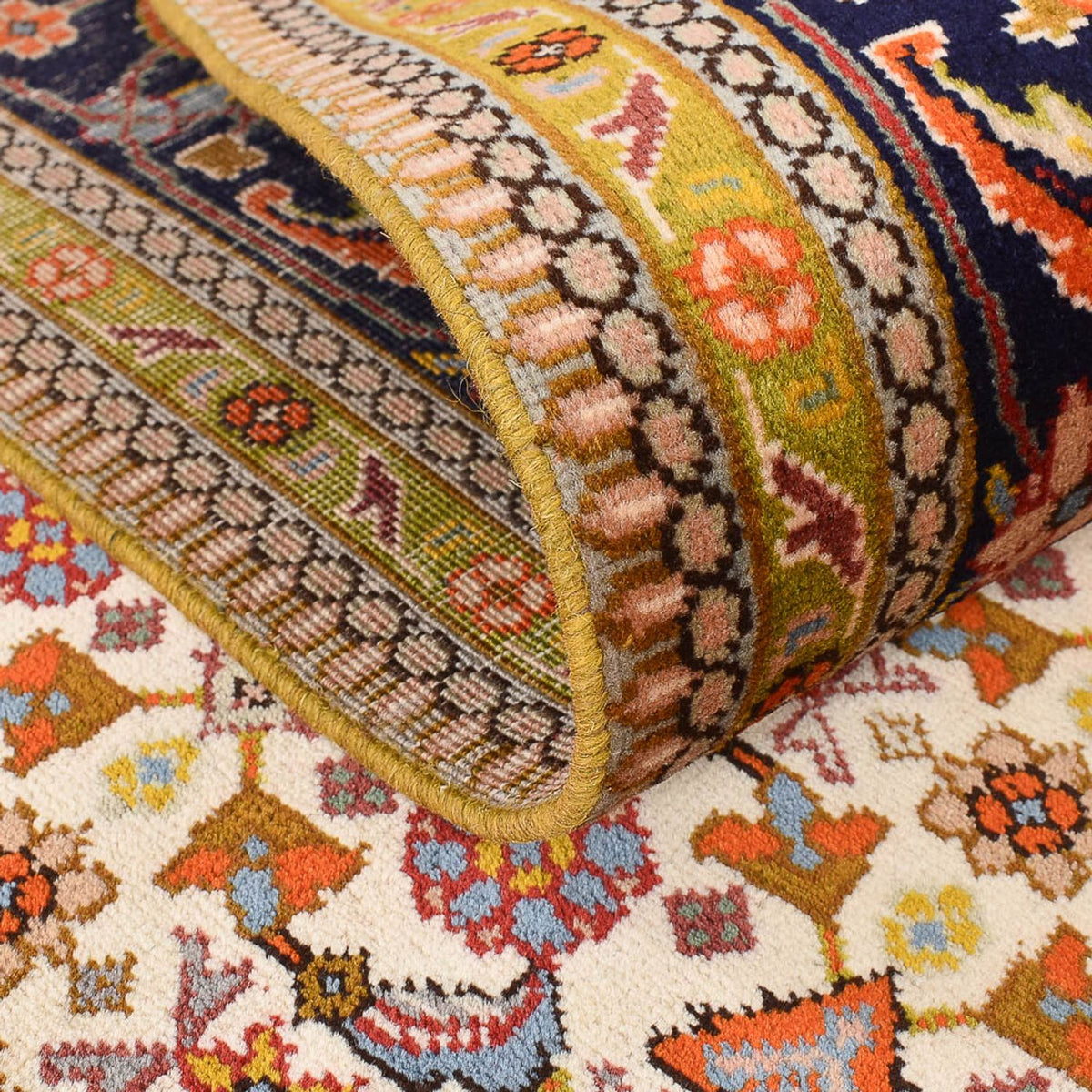 Persisk tæppe - Tabriz - 306 x 200 cm - orange