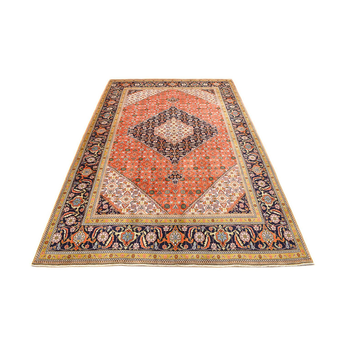 Persisk tæppe - Tabriz - 306 x 200 cm - orange