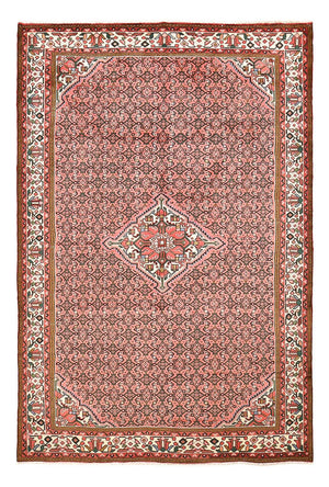 Persisk tæppe - Nomadisk - 283 x 195 cm - lysrød