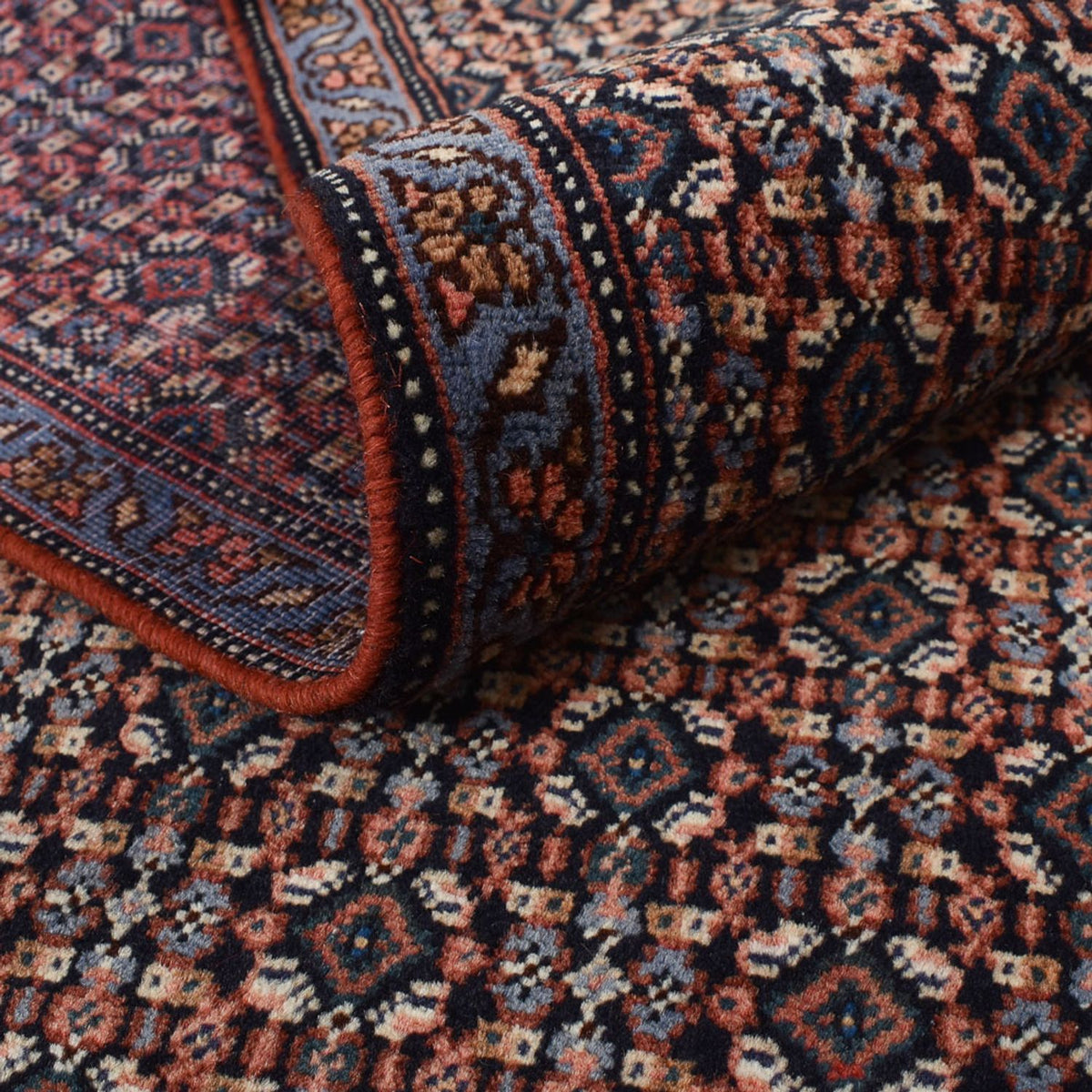 Løber Persisk tæppe - Classic - 378 x 105 cm - mørk beige