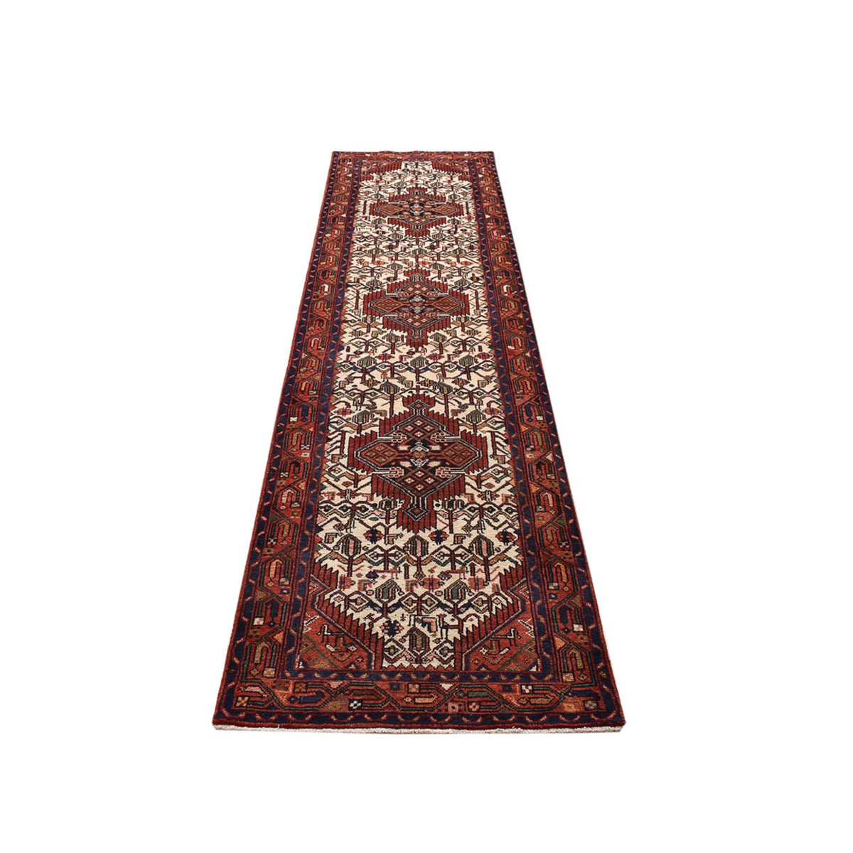 Løber Persisk tæppe - Nomadisk - 310 x 81 cm - beige