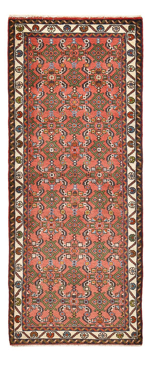 Løber Persisk tæppe - Nomadisk - 195 x 74 cm - lysrød