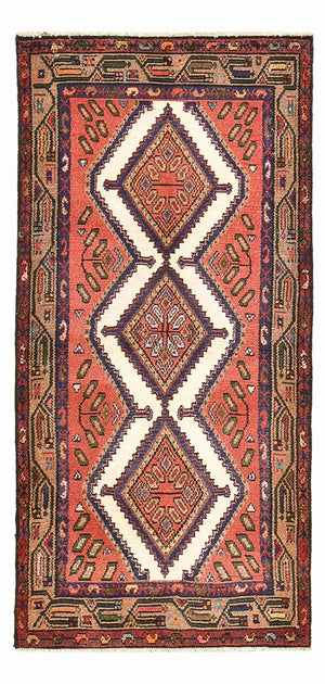 Persisk tæppe - Nomadisk - 168 x 79 cm - rød