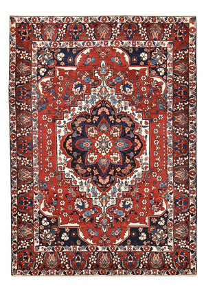 Persisk tæppe - Nomadisk - 205 x 142 cm - rød