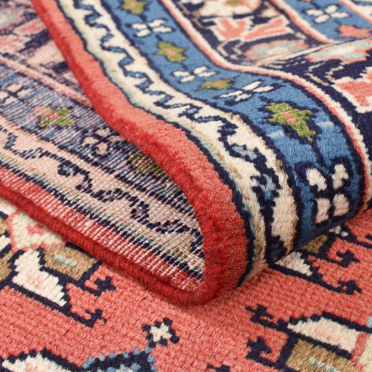 Persisk tæppe - Nomadisk - 193 x 120 cm - rød