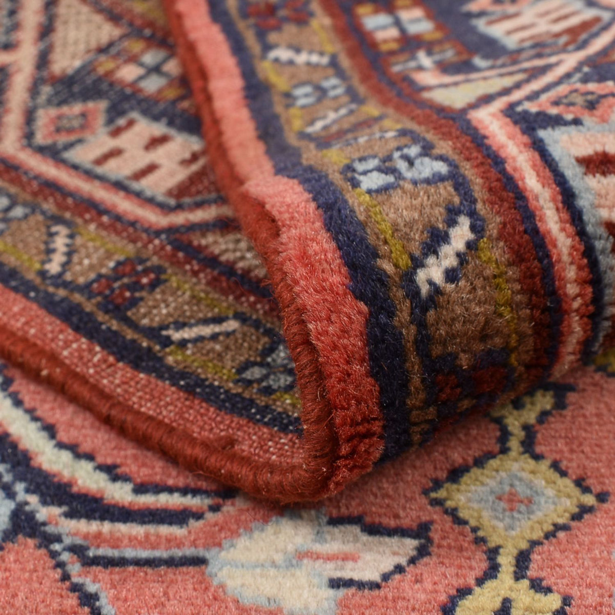 Persisk tæppe - Nomadisk - 150 x 101 cm - lysrød