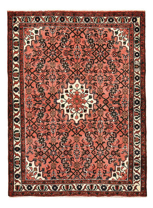 Persisk tæppe - Nomadisk - 149 x 107 cm - lysrød