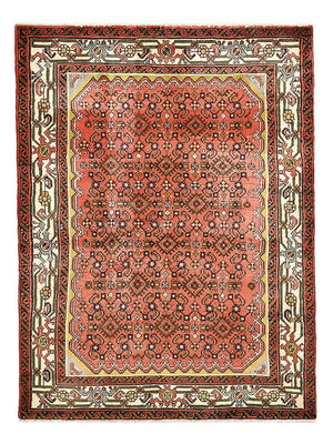 Persisk tæppe - Nomadisk - 148 x 108 cm - lysrød
