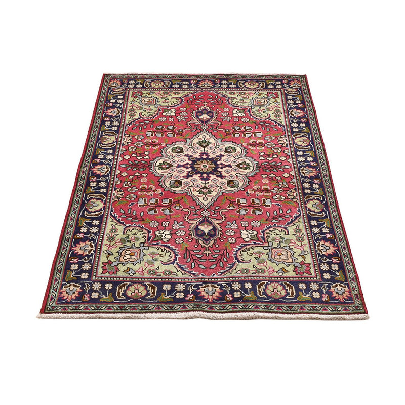 Persisk tæppe - Tabriz - 144 x 100 cm - lysrød