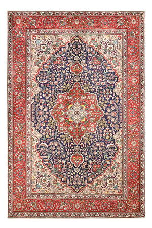 Persisk tæppe - Tabriz - 300 x 202 cm - mørkeblå