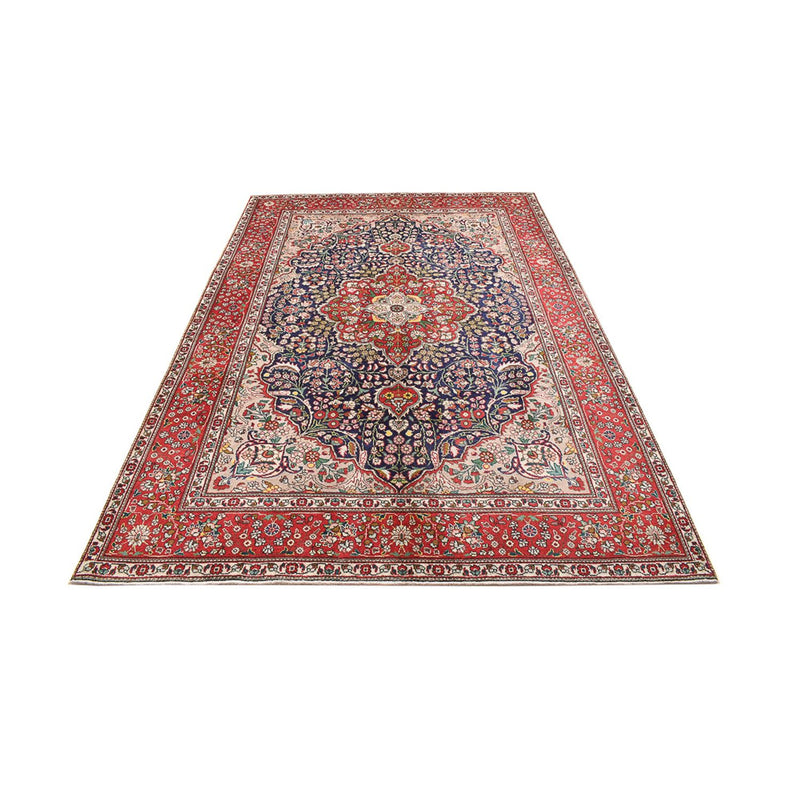 Persisk tæppe - Tabriz - 300 x 202 cm - mørkeblå