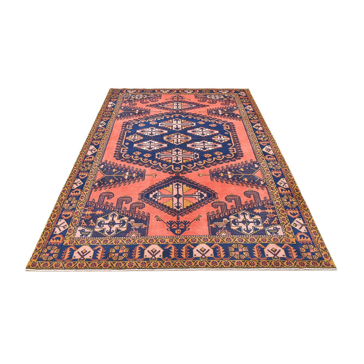 Persisk tæppe - Nomadisk - 297 x 205 cm - flerfarvet