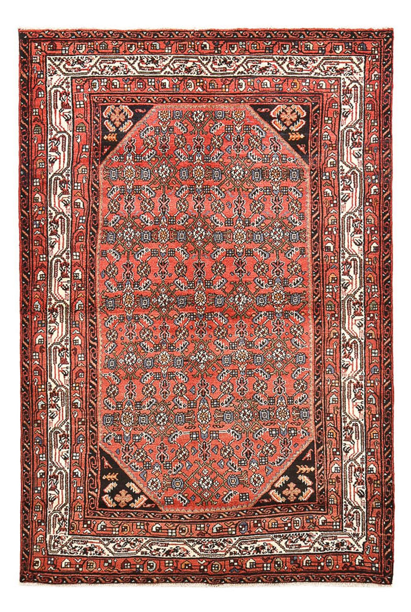 Persisk tæppe - Nomadisk - 227 x 150 cm - lysrød