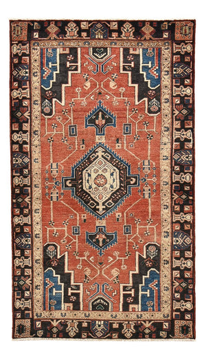 Persisk tæppe - Nomadisk - 208 x 116 cm - flerfarvet
