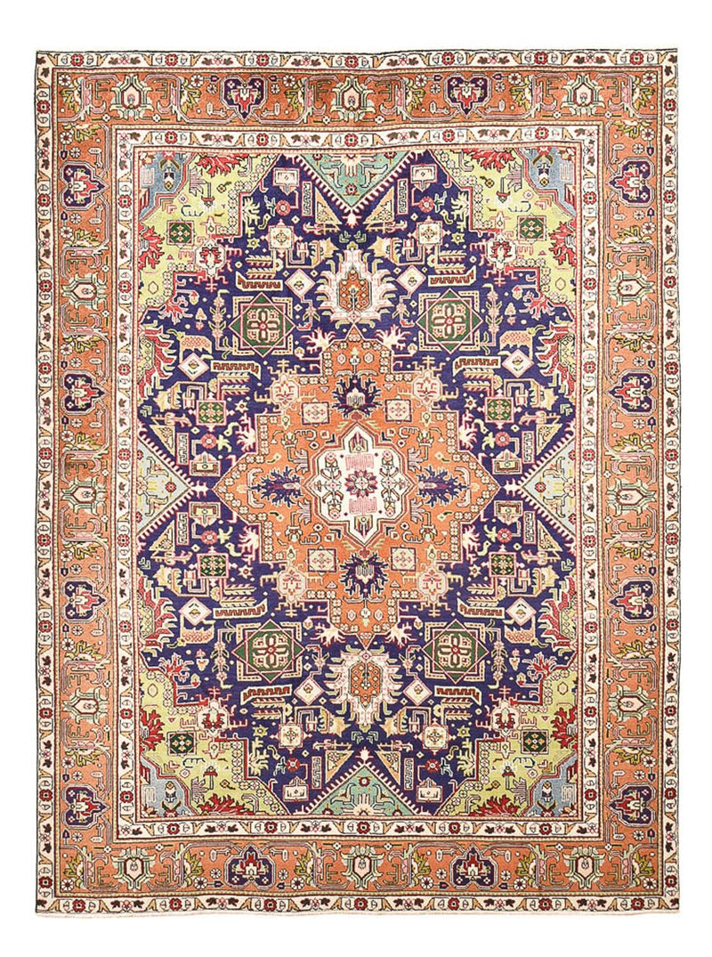 Persisk tæppe - Tabriz - 281 x 211 cm - flerfarvet