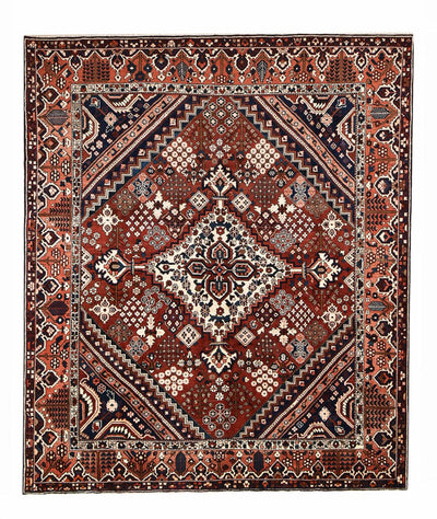 Bakhtiari Tæppe 312x369cm - Persisk tæppe