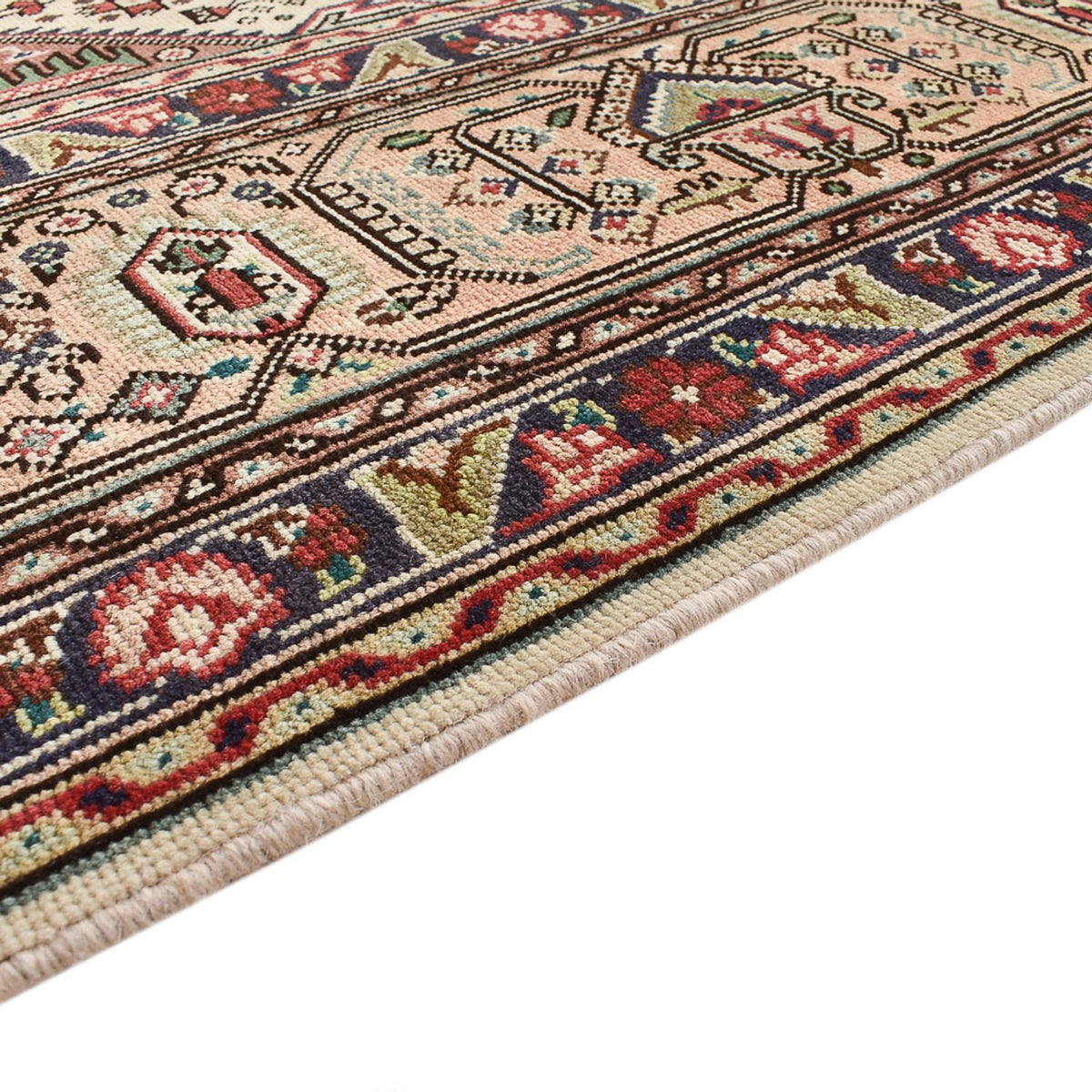 Persisk tæppe - Tabriz - 345 x 246 cm - sand