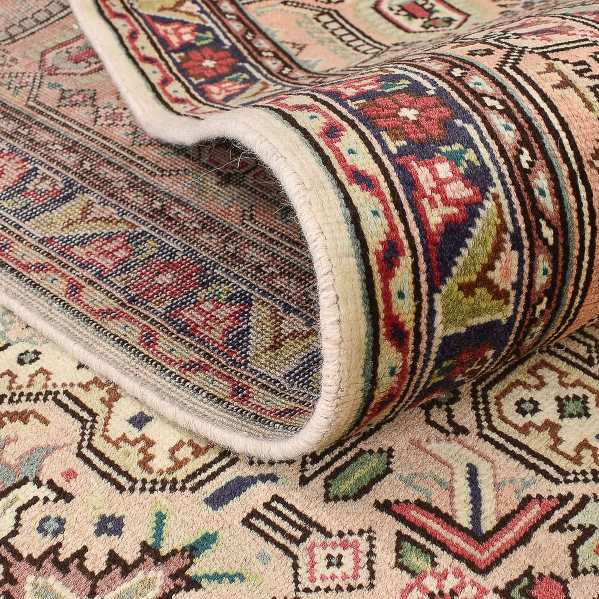 Persisk tæppe - Tabriz - 345 x 246 cm - sand