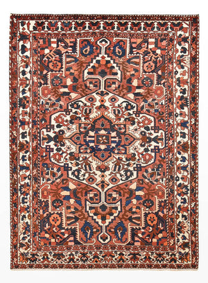 Persisk tæppe - Nomadisk - 302 x 218 cm - mørkebrun