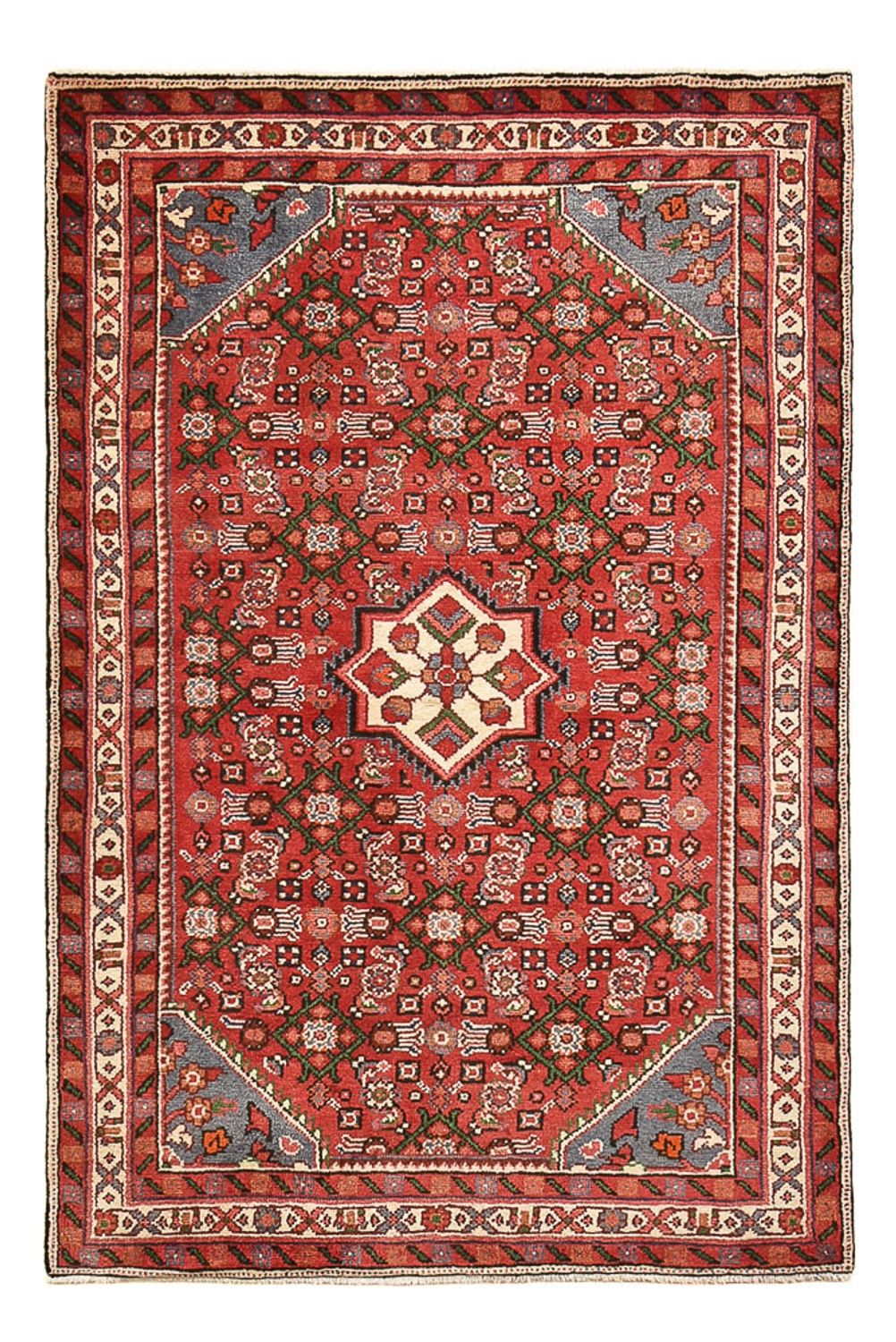 Persisk tæppe - Nomadisk - 156 x 105 cm - rød