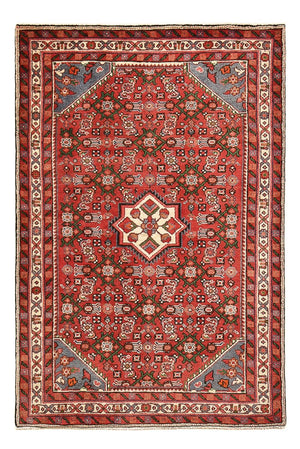 Persisk tæppe - Nomadisk - 156 x 105 cm - rød