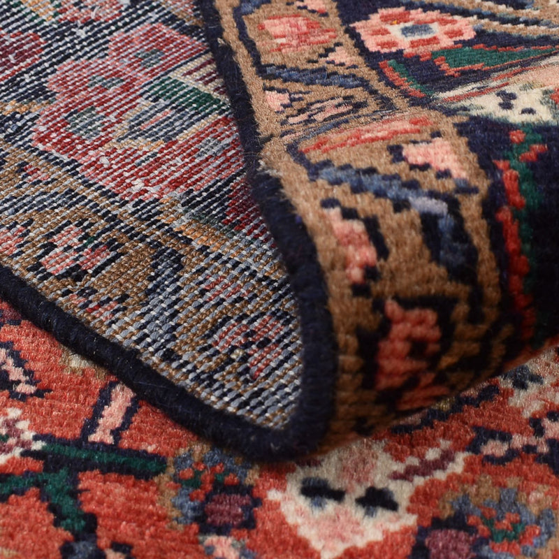 Persisk tæppe - Nomadisk - 156 x 105 cm - mørkerød