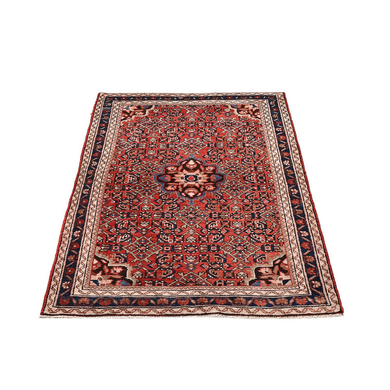 Persisk tæppe - Nomadisk - 153 x 108 cm - lysrød